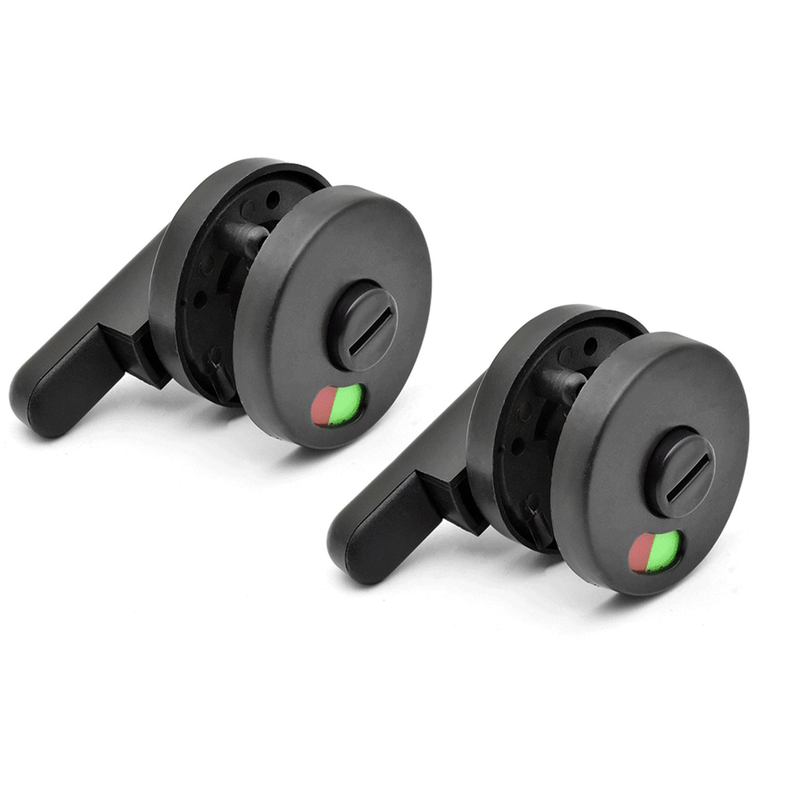 Universal Indicator Door Lock Privacy for Apartment Shower Cubicles Gate