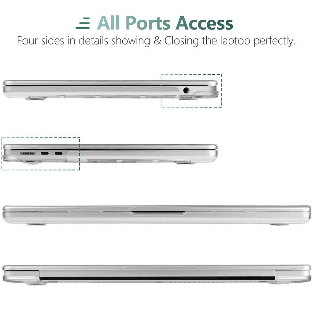 Ốp Máy Tính Bảng Cứng Cho MacBook Pro Air M2 M1 2022 2020 A2681 A2338 A2337 A2179 Air13 A1932 A1466 Pro Retina 13 / 14 / 16 M1 A2442 A1502 A1708 A1706 A2159