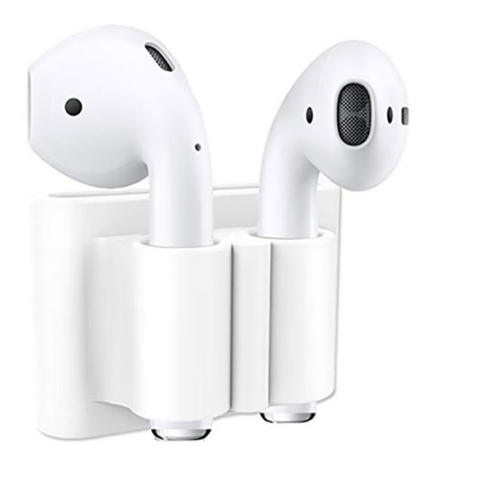 Đế silicon chống rớt Airpods xỏ vào dây đồng hồ, balo