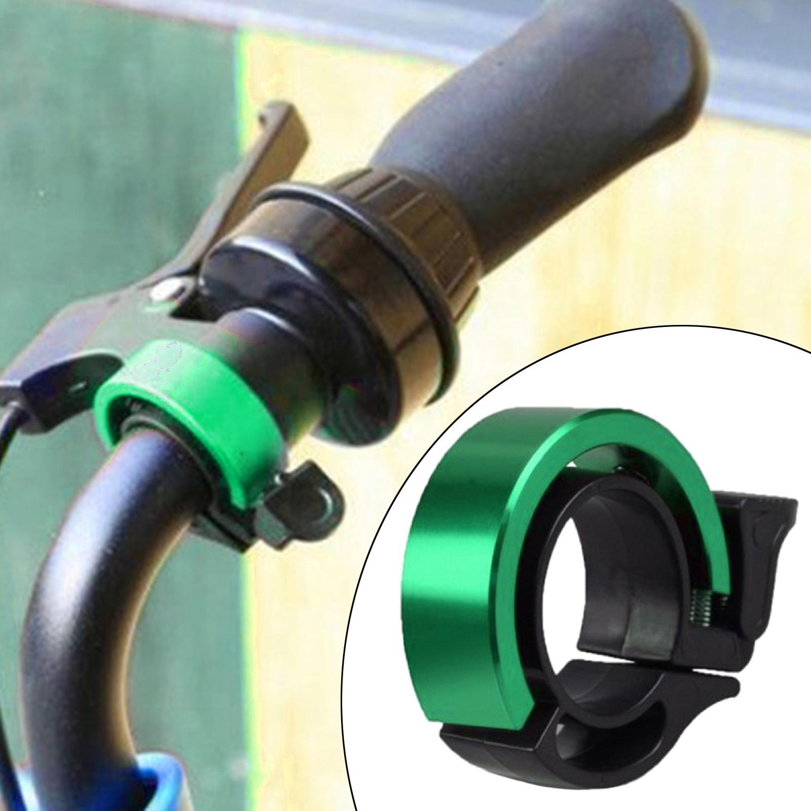 2x90db  Rings Bell  Bike Handlebar Invisible  Hooter Green