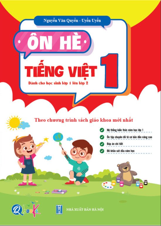 Combo Ôn Hè Toán và Tiếng Việt 1 - Chương Trình Mới - Dành cho học sinh lớp 1 lên 2 (2 cuốn)