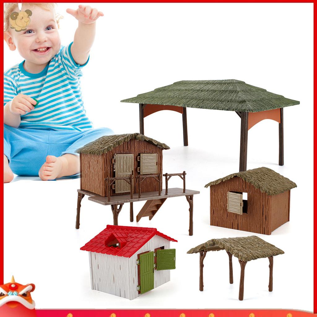 Mô Hình Nhà Nông Trại Diy Bằng Nhựa Cho Bé