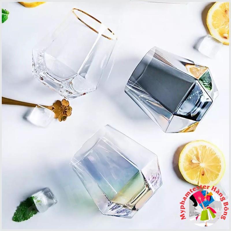 Cốc thuỷ tinh cường lực dáng kim cương