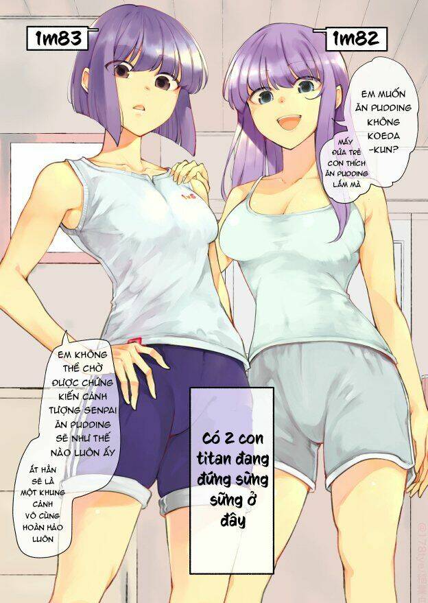 koushinchou no kouhai () to teishinchou no senpai () ga renai ni hatten suru made chapter 17 3