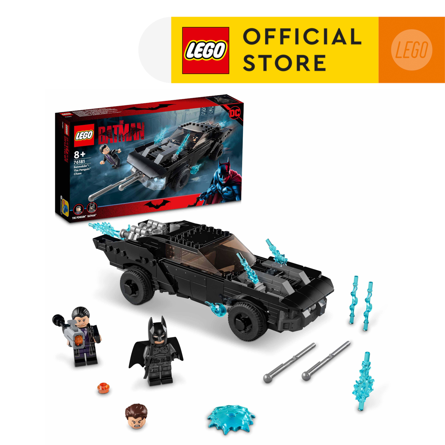 LEGO Super Heroes 76181 Cuộc rượt đuổi giữa Batman và Penguin (392 chi tiết)