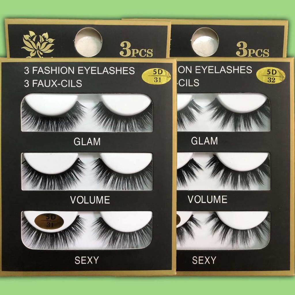 Mi chồn, Lông mi giả chồn 3D, 5D