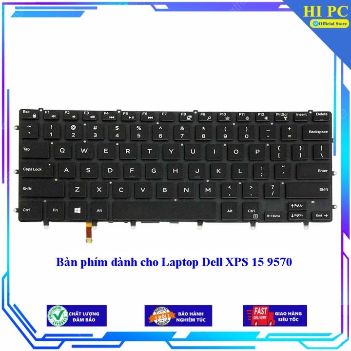 Bàn phím dành cho Laptop Dell XPS 15 9570 - Hàng Nhập Khẩu