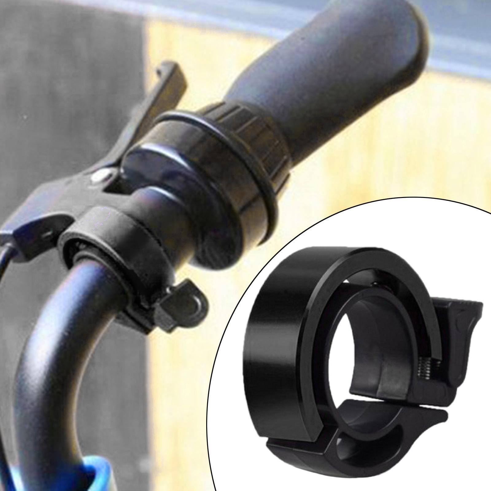 2x90db  Rings Bell  Bike Handlebar Invisible  Hooter Black