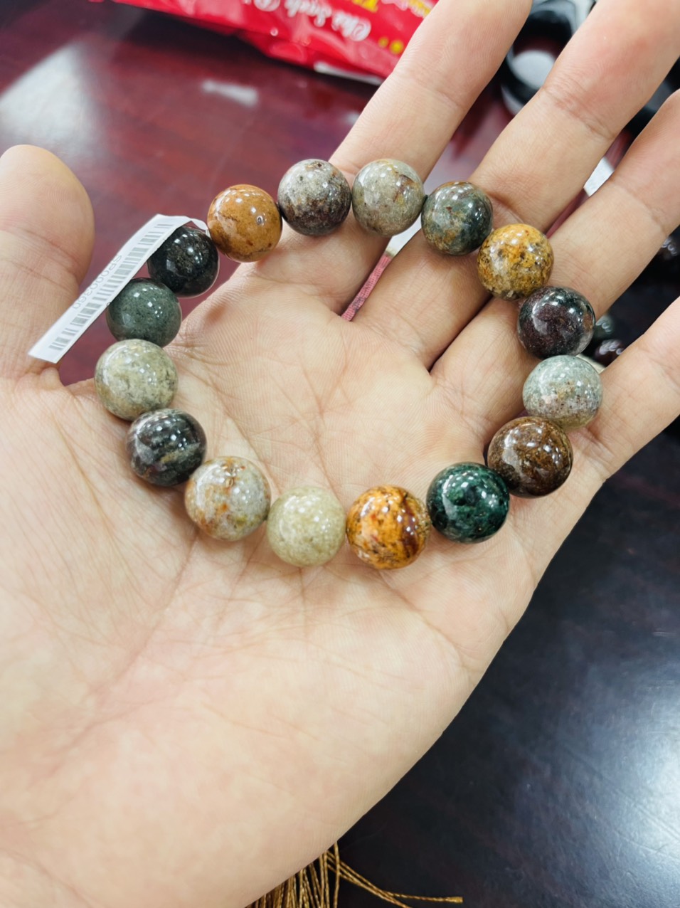 Vòng tay thạch anh bao thể