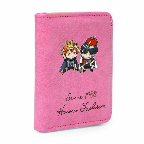 Ví ngắn cầm tay IN HÌNH Haikyuu - Vua Bóng Chuyền anime chibi