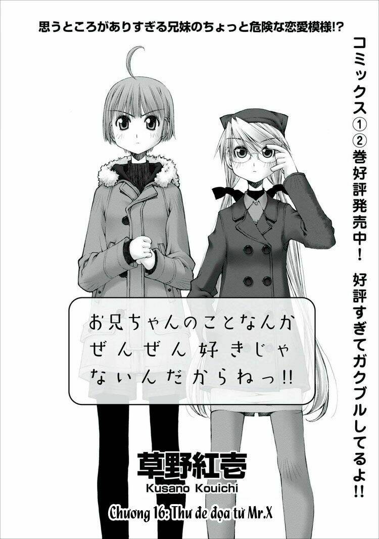 oniichan no koto nanka zenzen suki ja nai n da kara ne!! chapter 16 8