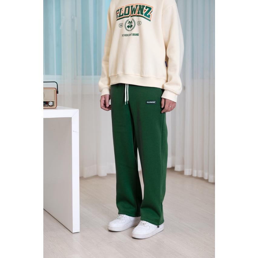 Quần nỉ bông lót lông ống rộng Basic Sweat Pants local brand unisex nam nữ