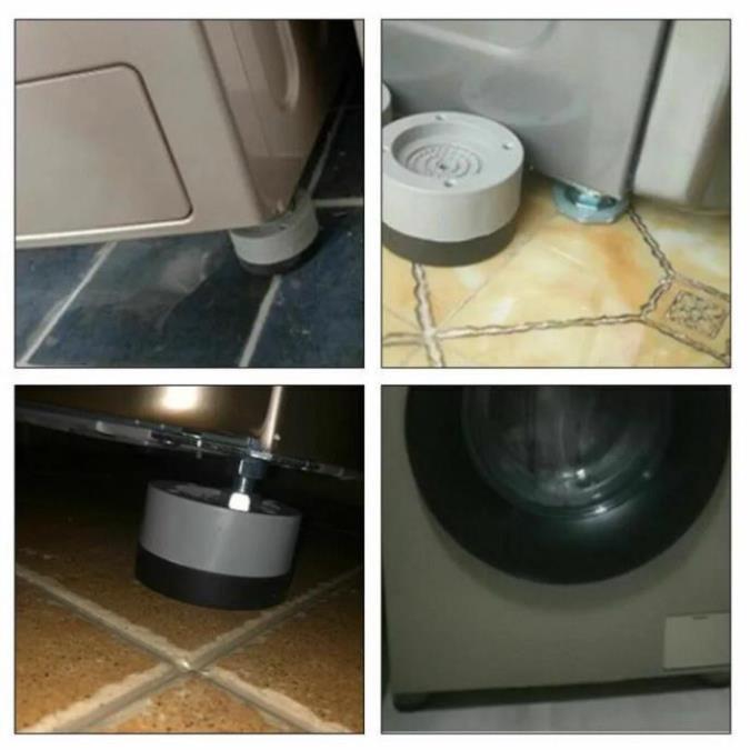 Bộ đệm cao su cao cấp TABI HOME chống rung, chống ồn, tăng tuổi thọ cho máy giặt, tủ lạnh