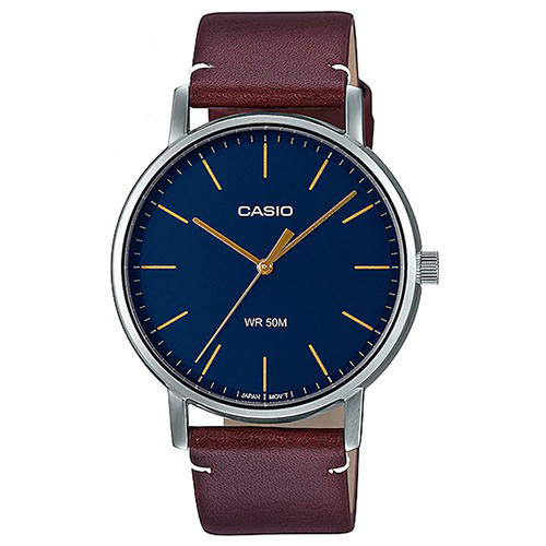 Đồng hồ nam dây da Casio MTP-E171L-2EVDF