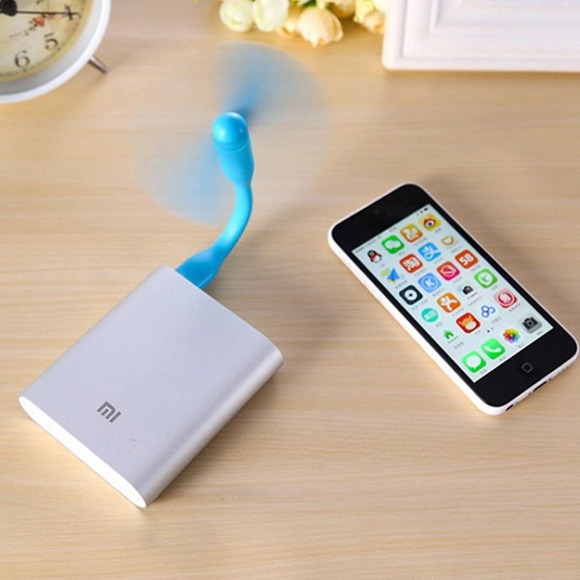 Quạt mini  quạt usb 2 cánh nhỏ gọn tiện lợi (giao màu ngẫu nhiên)