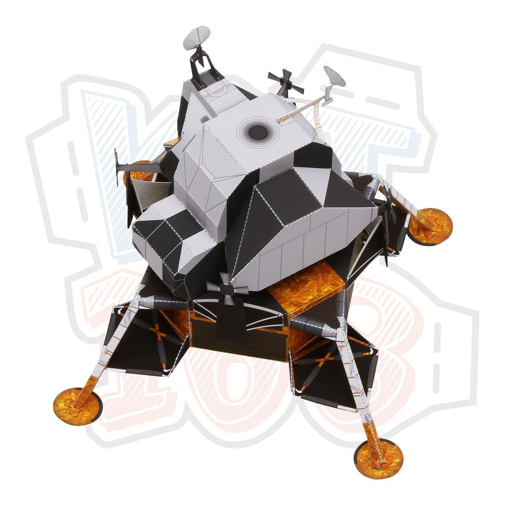 Mô hình giấy Vũ trụ không gian Apollo Lunar Module ver 2