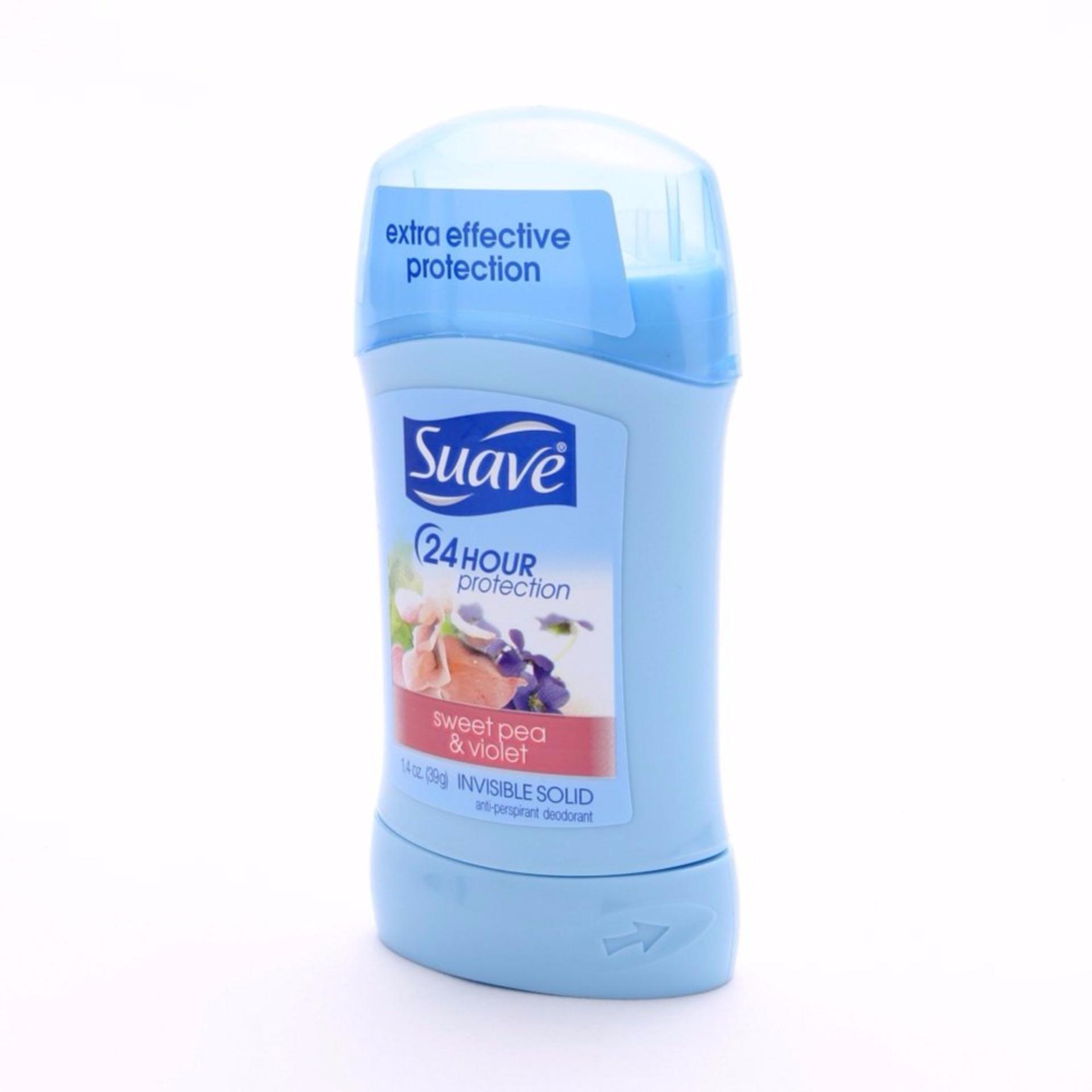 Sáp khử mùi Suave Sweet Pea & Violet 74g - USA