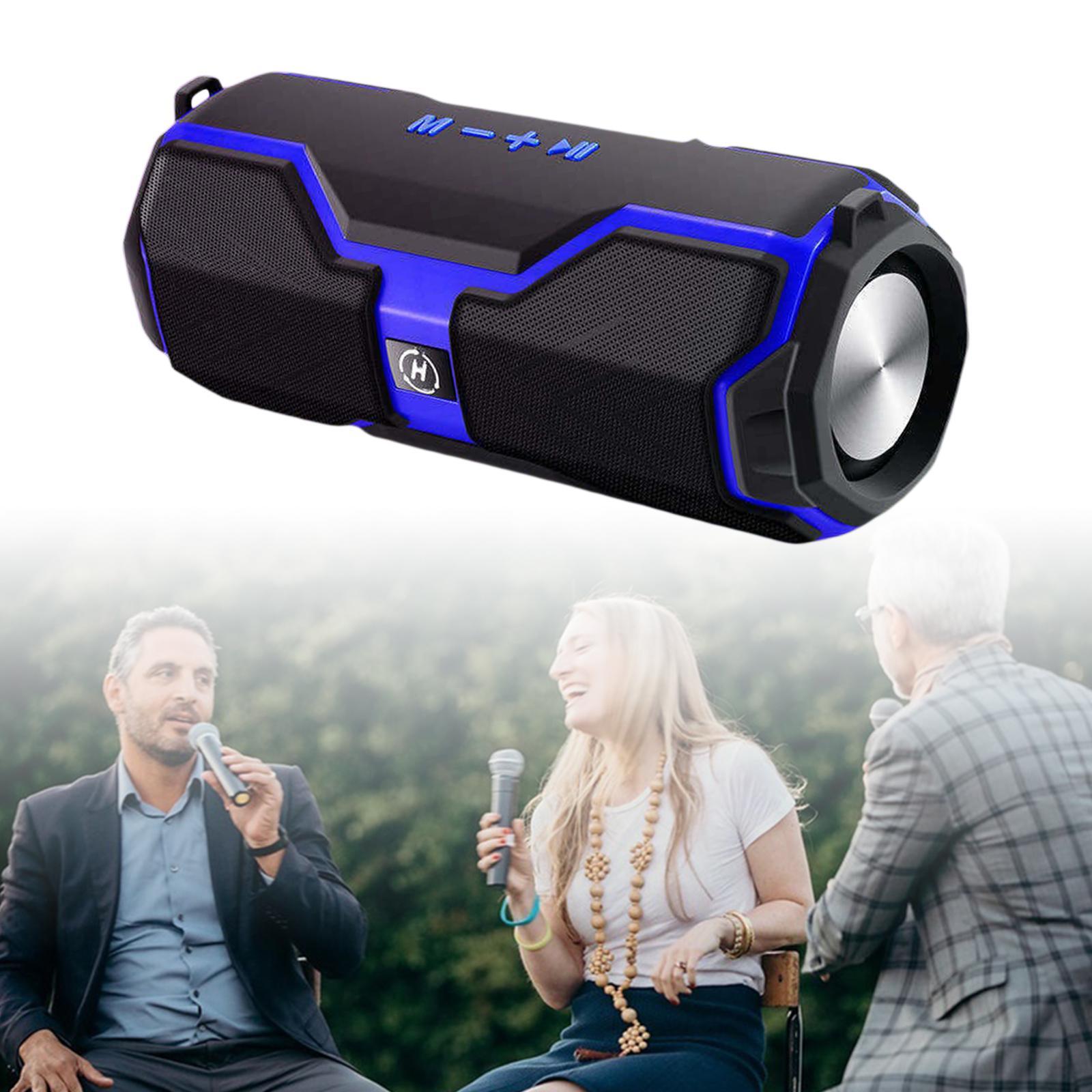 Wireless Speakers Loudspeakers for Home PC Notebook Outdoor Indoor Blue