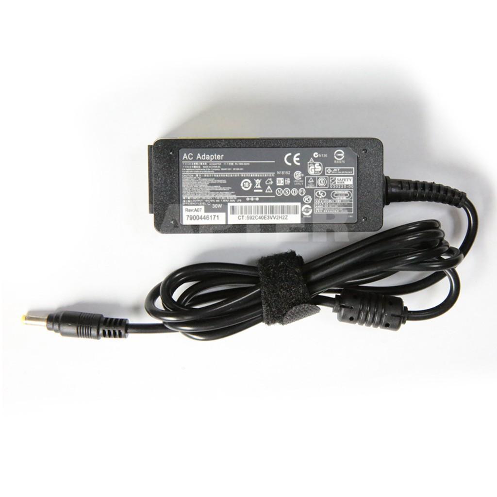 SẠC LAPTOP HP 19V-1.58A kích thước đầu ghim 4.0 x 1.7 mm