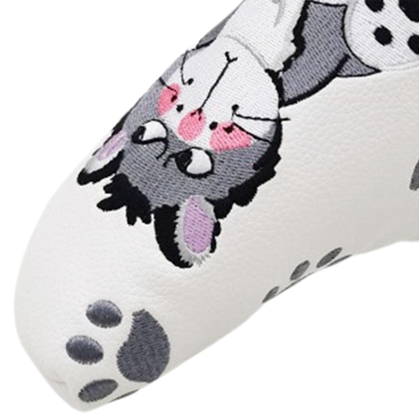 Golf Club Headcover Wrap Sleeve Waterproof Golf Mallet Putter Head Cover