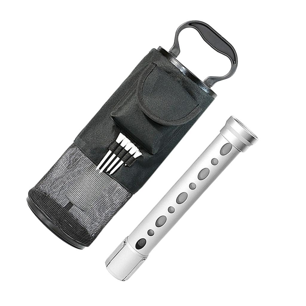 Golf Ball Picker Retriever Pocket Portable Pick Up Golf Ball Storage Bag