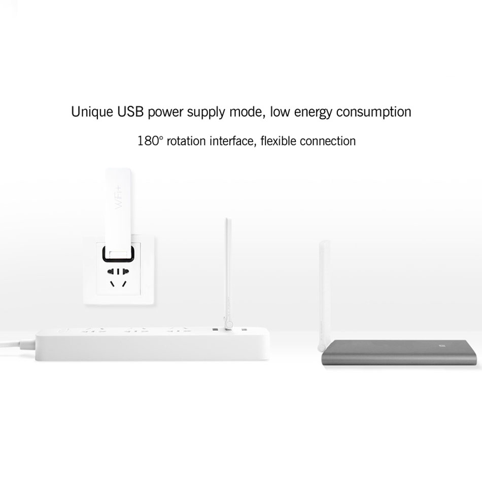 Kích sóng Wifi Xiaomi Repeater gen 2  tốc độ 300mb/s- Hàng Nhập Khẩu