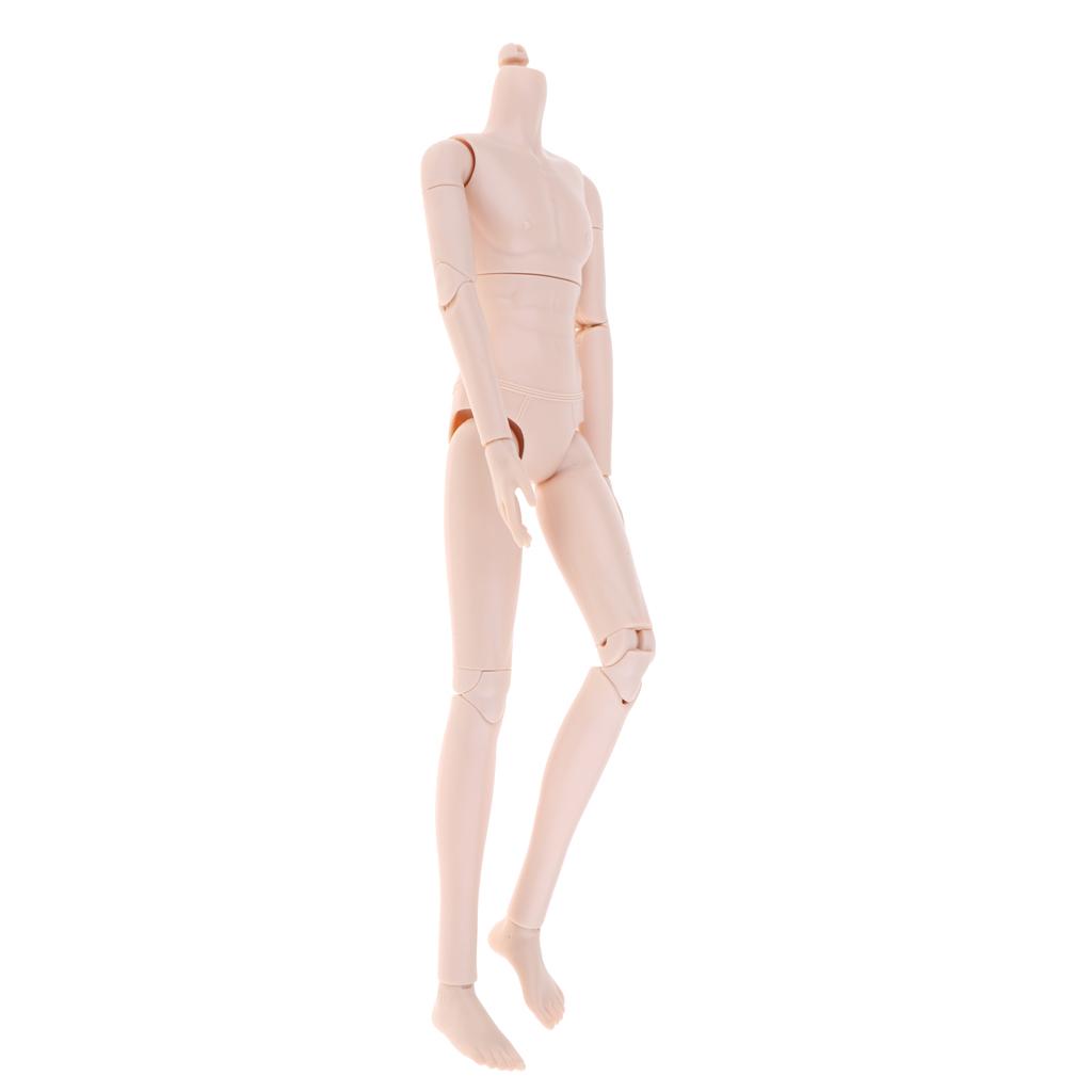 1/6 BJD Male Doll Body DIY Body Parts High Quality Plastic Toy