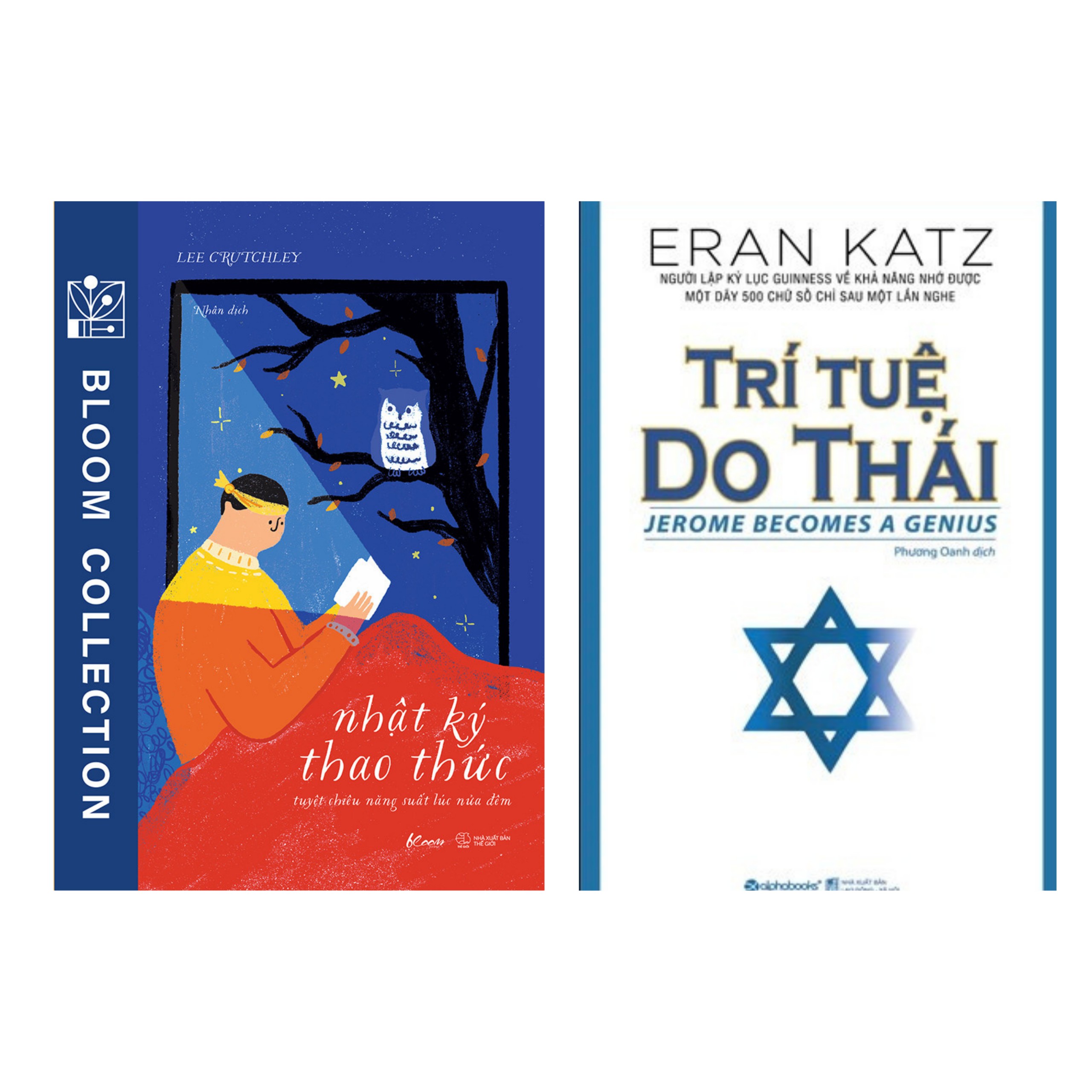 Sách Combo 2 Quyển: Nhật Ký Thao Thức + Trí Tuệ Do Thái  (Sách Kỹ Năng Sống/ Rèn Luyện Tư Duy/ Phát Triển Bản Thân)