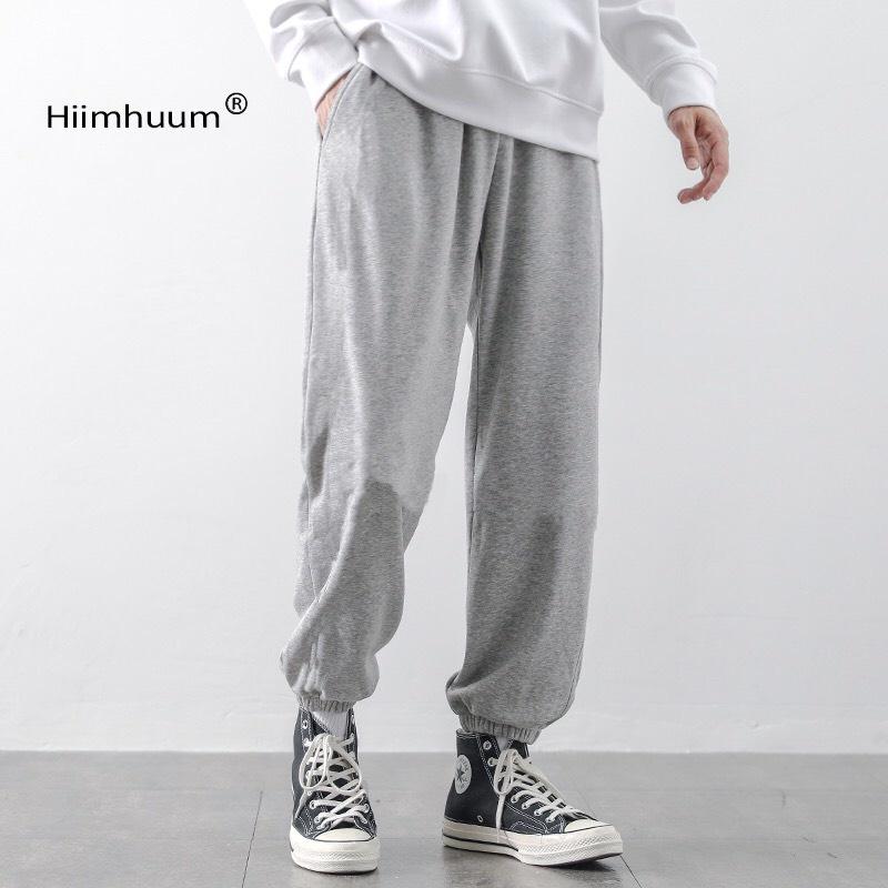 Quần Dài Jogger Thể Thao Ống Rộng Bo Gấu Thời Trang Unisex Basic Nam Nữ Năng Động Ulzzang KUN