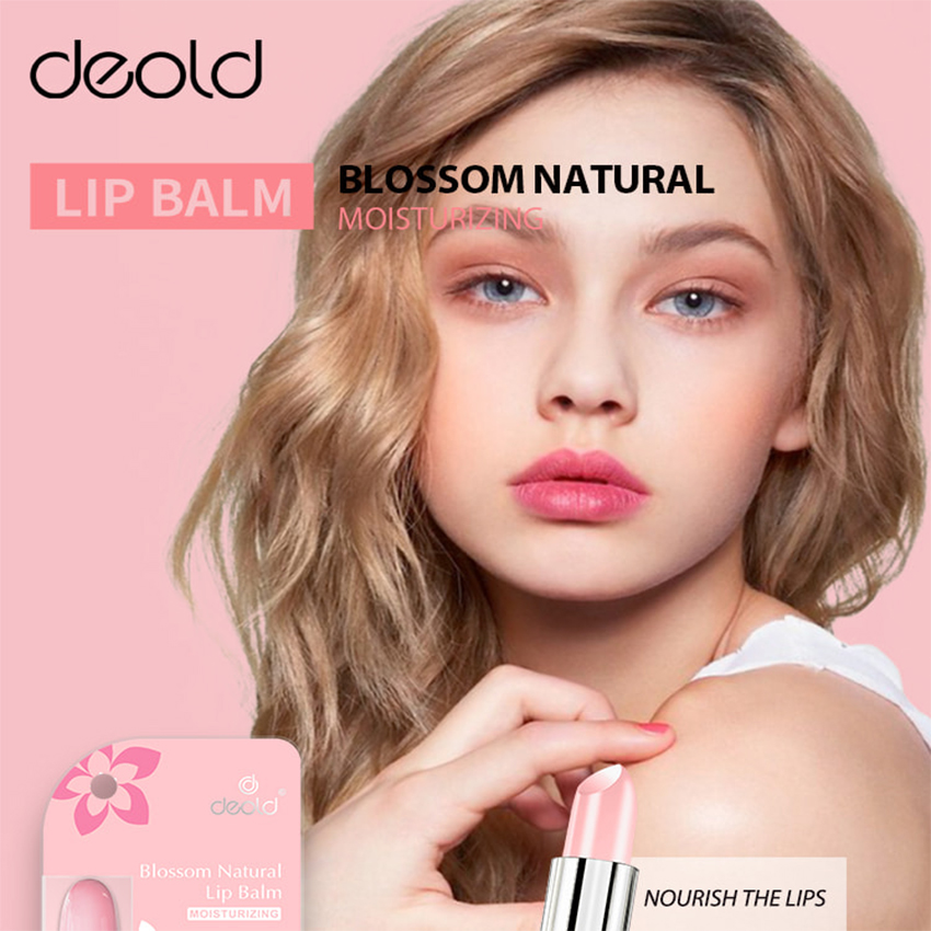 Son Dưỡng  Hồng Môi, Hồng N.h.ũ H.o.a Deold Blossom Natural Lipbam 3.3g