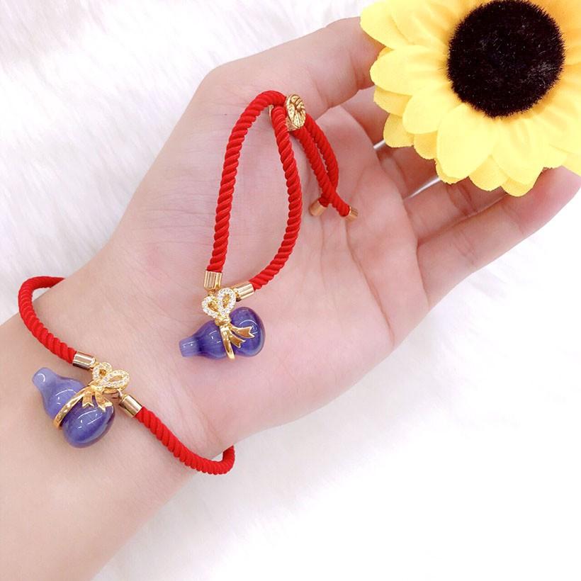 Vòng Tay Phong Thủy Hồ Lô Đá Thiên Nhiên