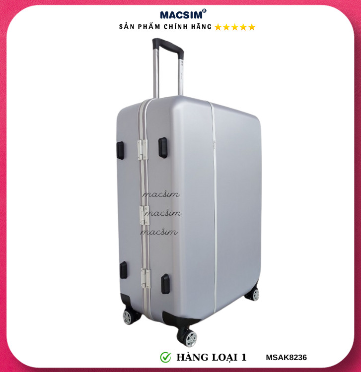 Vali cao cấp Macsim Aksen hàng loại 1 MSAK8236 cỡ 28 inch