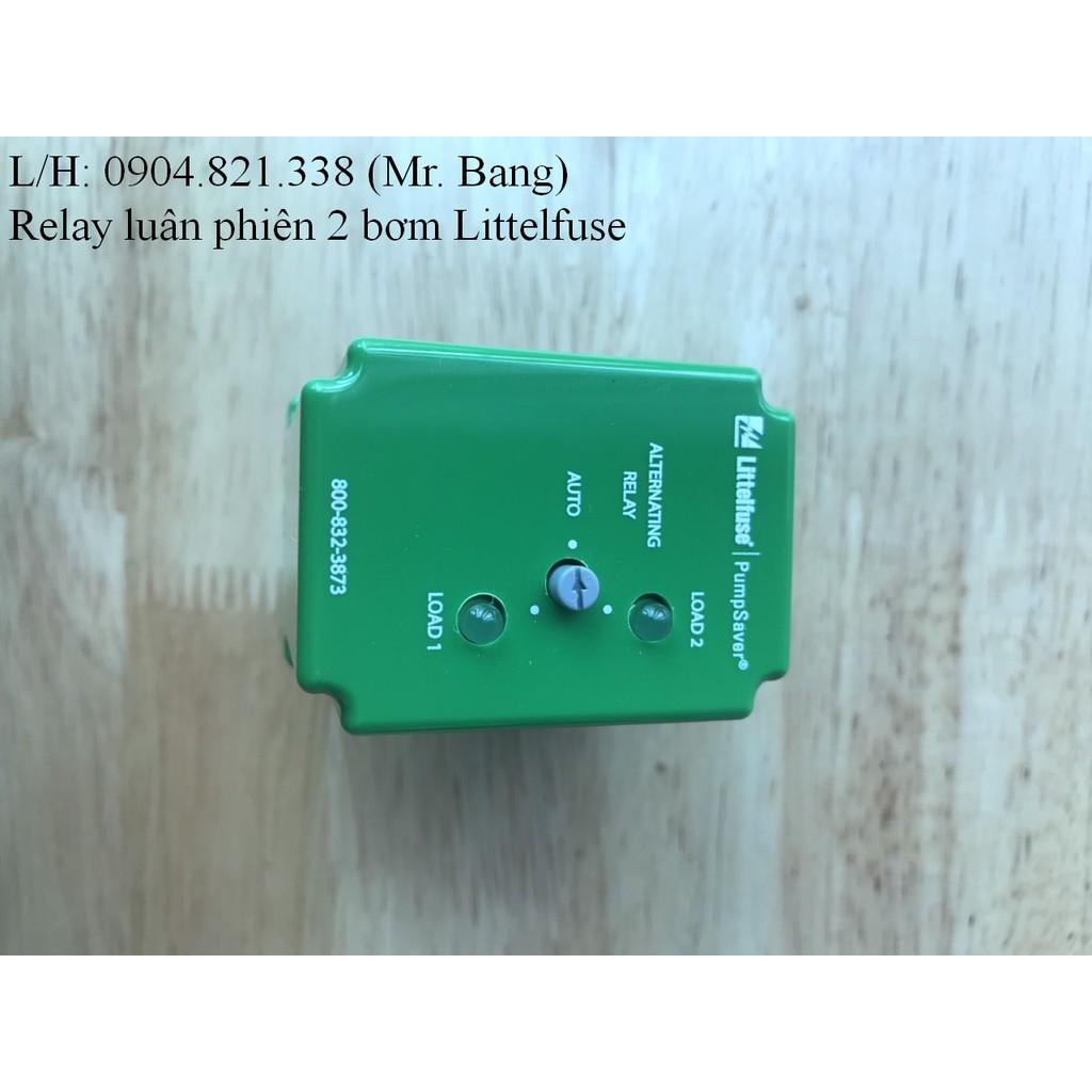 Relay luân phiên 2 bơm theo tín hiệu phao _ Littelfuse _ Model ALT made in USA