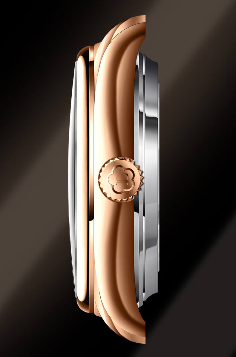 Đồng hồ nam chính hãng LOBINNI L13006-1 Fullbox, Kính sapphire ,chống xước,chống nước,dây da xịn, máy cơ (Automatic), Mới 100%,Bảo hành 24 tháng