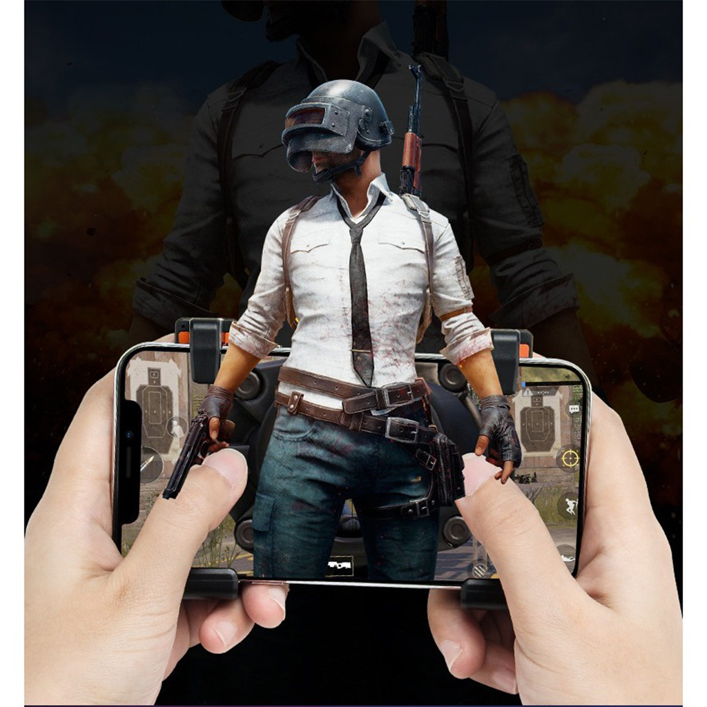 VINETTEAM Nút bấm PUBG hỗ trợ bắn 8 nhịp 1 giây cao cấp FX1 (Bộ gồm 1 cái)-4025-Hàng Nhập Khẩu