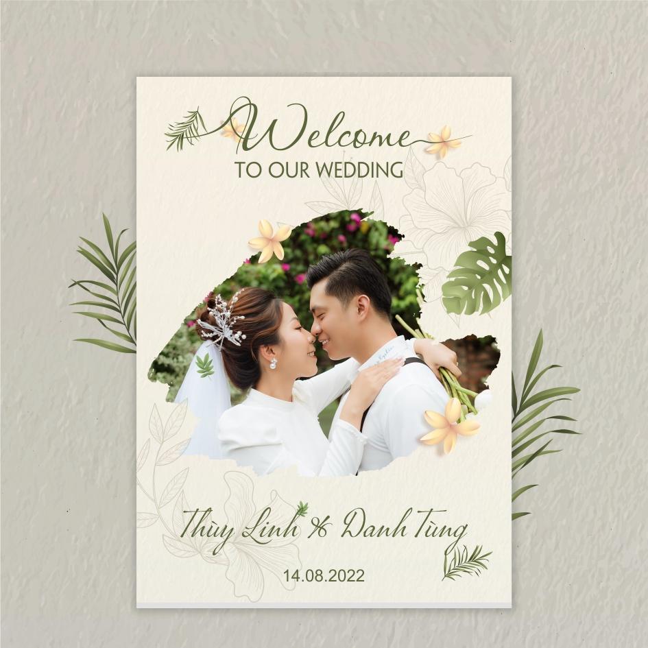 Bảng Cưới, Bảng Đón Khách Để Cổng Cưới