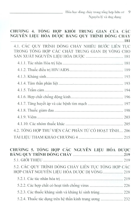 Hóa Học Dòng Chảy Trong Tổng Hợp Hữu Cơ - Nguyên Lý Và Ứng Dụng