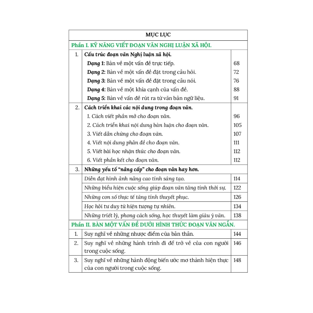 Sách - Chuyên Sâu Đoạn Văn Nghị Luận Xã Hội - Chương Trình GDPT 2018