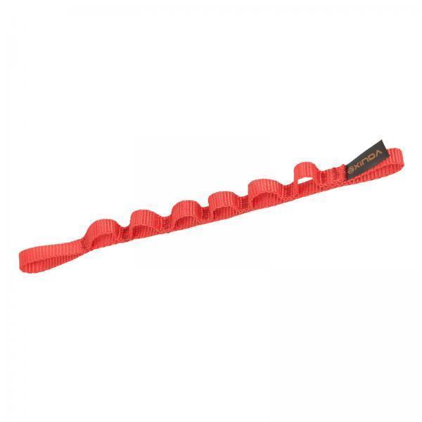 2- Outdoor Climbing Daisy Chain Rope Rappelling Downhill Red