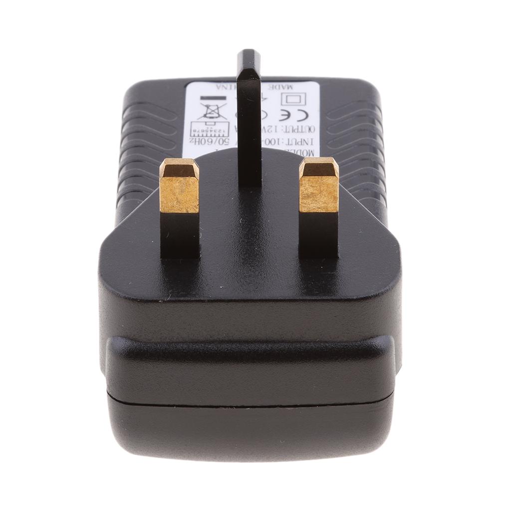 UK Plug 12V 1A Poe Power Supply For Networking Switch Router