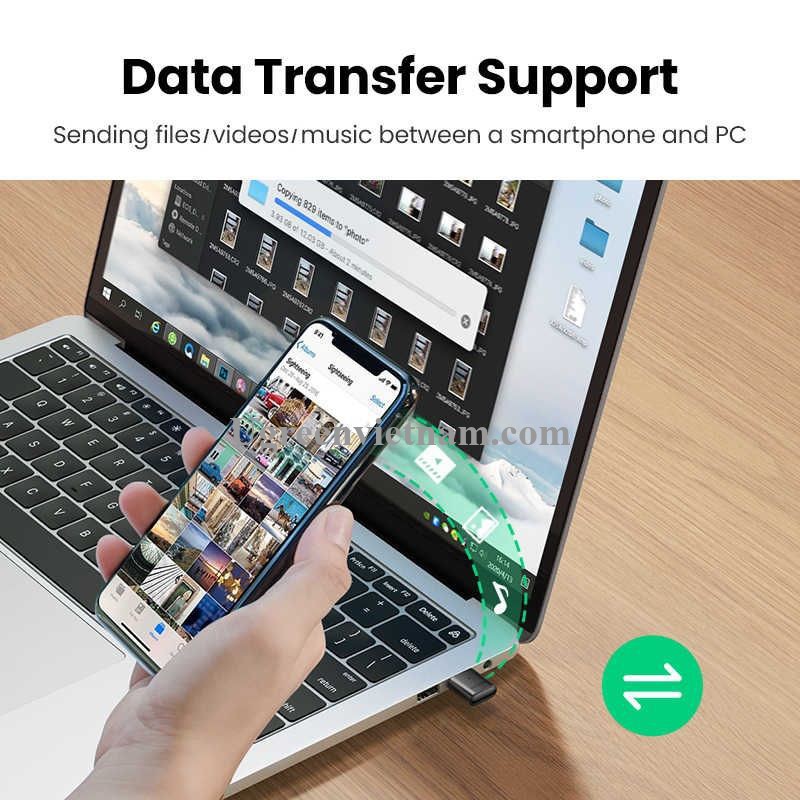 USB Bluetooth 5.0 Ugreen 80889-Hàng chính hãng