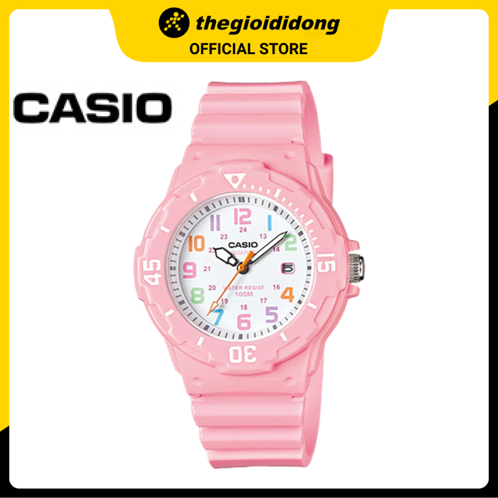 Đồng hồ nữ dây nhựa Casio LRW-200H-4B2VDF