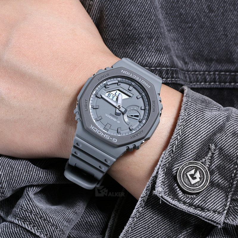Đồng hồ nam dây nhựa Casio G-Shock chính hãng GA-2110ET-8ADR (45mm)