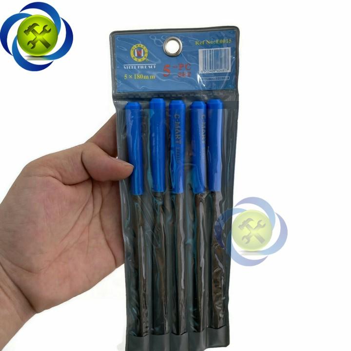 Bộ dũa C-Mart E0015-5180 kích thước 5x180mm