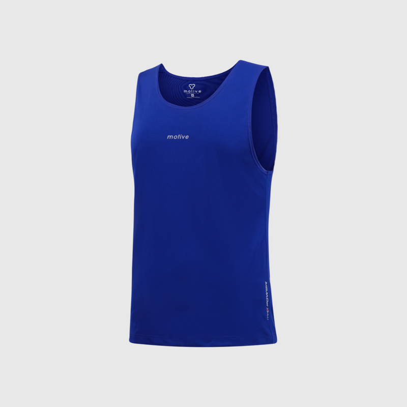 Áo Thun Thể Thao Chạy Bộ Nữ MOTIVE WOMAN Simple Color Singlet - Màu Xanh Biển