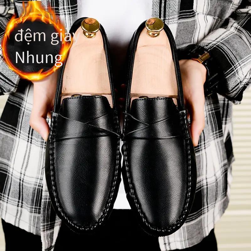 Các kiểu giày da mới nhất, giày thường, giày đôi khử mùi, giày đỏ lưới, bán chạy
