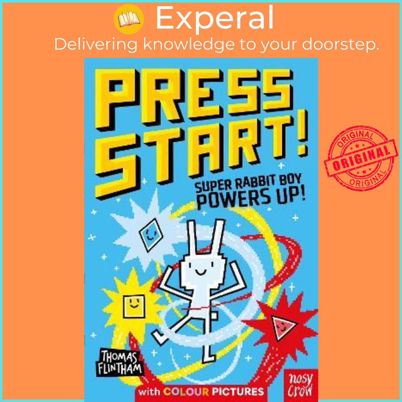 Sách - Press Start! Super Rabbit Boy Powers Up! by Thomas Flintham