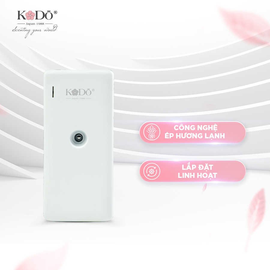 KODO KD ECO - Máy Khuếch Tán Tinh Dầu 15m2 , Không Pha Nước, Tặng Kèm Pin
