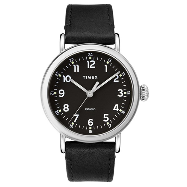 Đồng Hồ Dây Da Nam Timex Standard 40mm Leather Strap Watch - TW2T20200