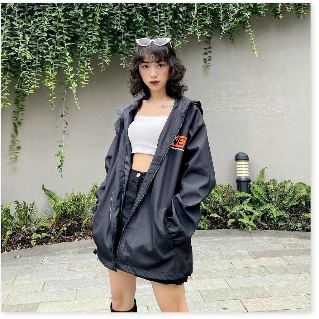 ÁO KHOÁC DÙ NỮ FORM RỘNG,THIẾT KẾ HỌA TIẾT SIÊU NGẦU KHÁNH AN FASHION
